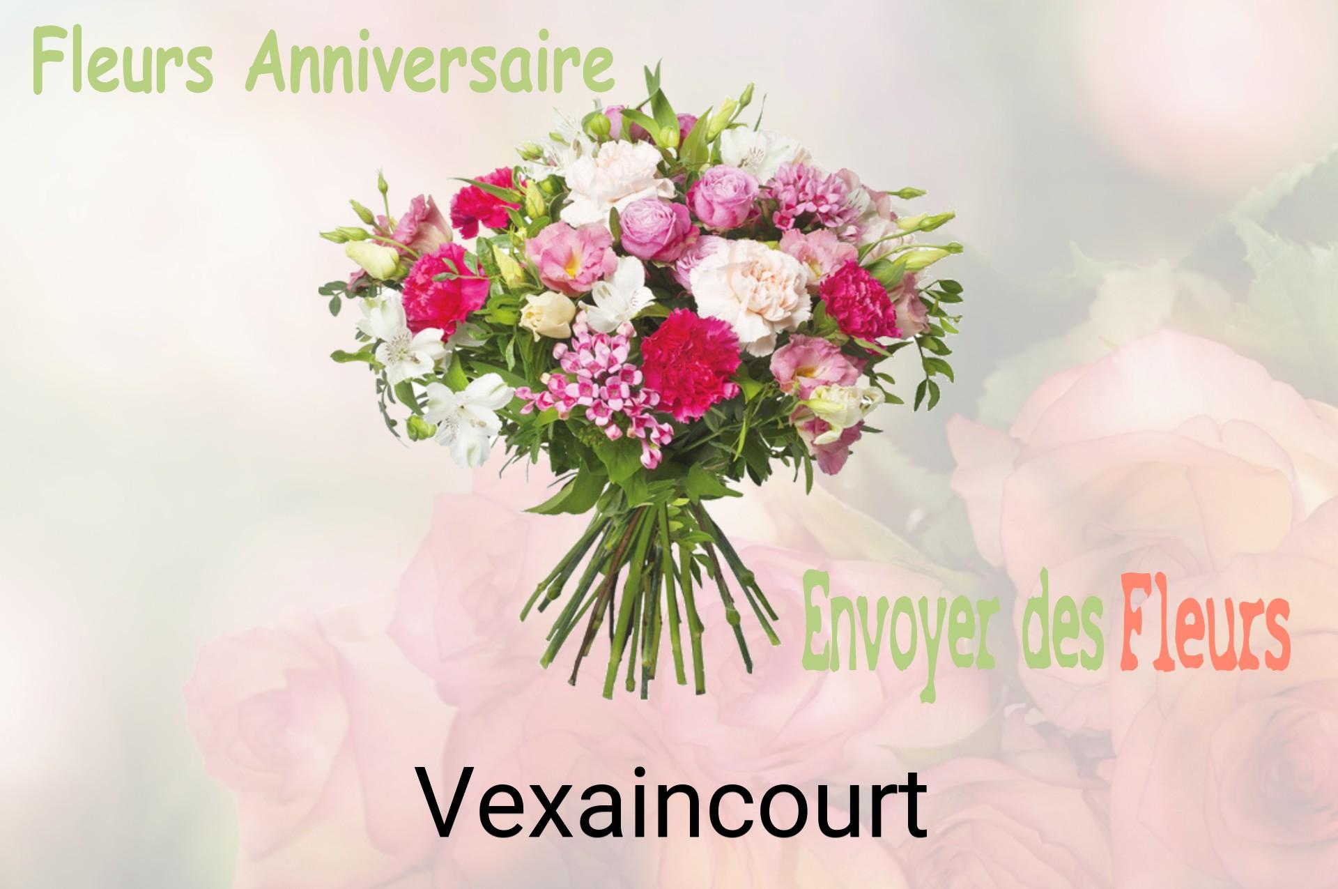 Bouquet de fleurs d’anniversaire livré à Vexaincourt