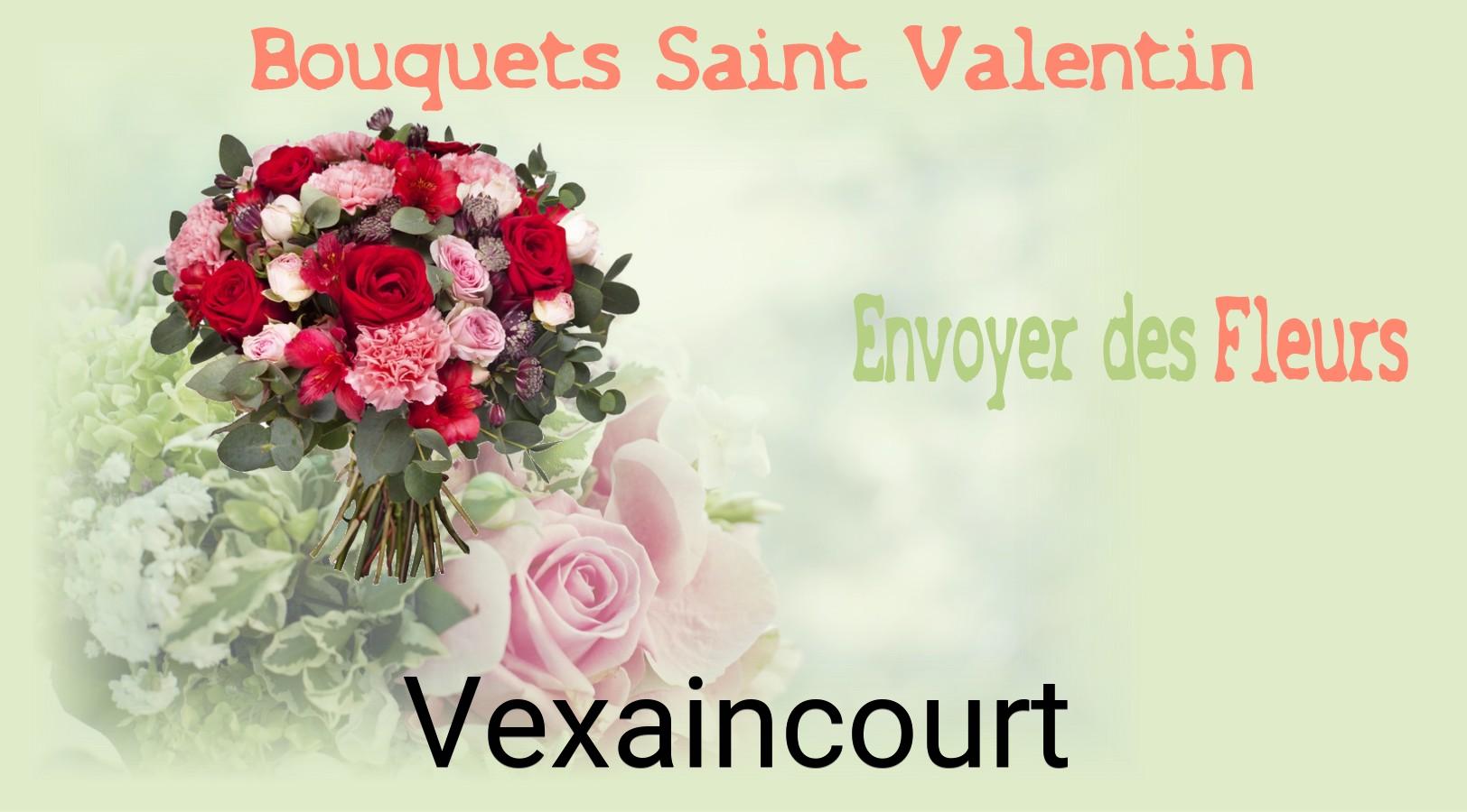 Roses de Saint-Valentin livrées à Vexaincourt